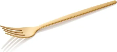 Produktbild von 24x Menügabel ALEX GOLD, mit gold, matte PVD Beschichtung, 21 cm, Chromnickelstahl 18/10