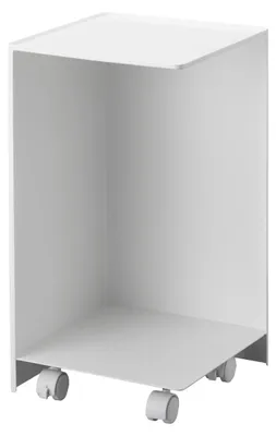 Image de YAMAZAKI - Porte-papier toilette avec roulettes H43 cm - TOWER
