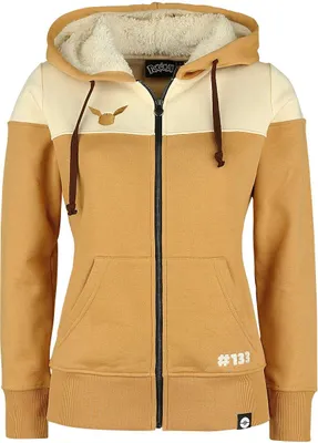 Produktbild von Pokémon Kapuzenjacke Damen Evoli - Cosplay multicolor S