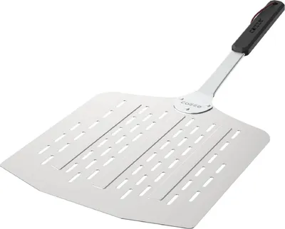 Immagine prodotto di Paletta per pizza in alluminio con fori Cozze 75 x 40 x 35 cm 90377