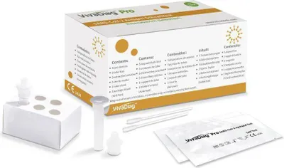 Produktbild von VivaDiag Pro Corona Antigen Schnelltest - 5er Pack Covid-19 Selbsttests für die Eigenanwendung durch Nasenabstrich - Device ID: 2758