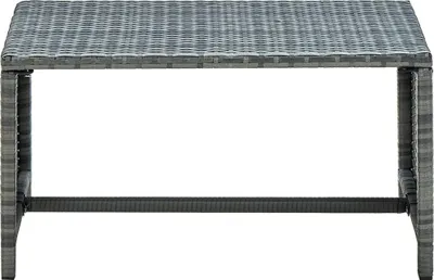 Obrázok produktu pre vidaXL Konferenčný stolík antracit 70x40x38 cm polyratan