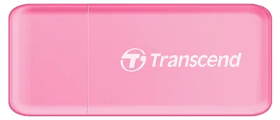 Produktbild von Transcend RDF5, MicroSDHC, MicroSDXC, SDHC, SDXC, Pink, CE/FCC/BSMI/KC/RCM/EAC, USB 3.2 Gen 1 (3.1 Gen 1) Type-A, USB, 5 V