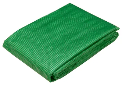 Obrázek produktu pro vidaXL Plachta s oky, zelená, 4 x 8 m, 260 g/m², PE
