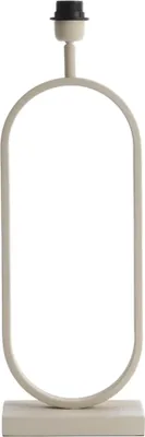 Image de Light & Living - lampe de table - Jamiri - beige - métal - luminaire individuel - E27 - 8197043