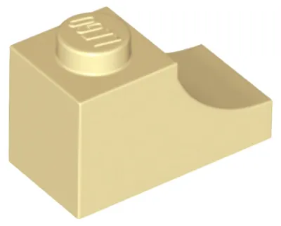 Image de 10x LEGO Bogen 1 x 2 invers (78666) – Einzelteile