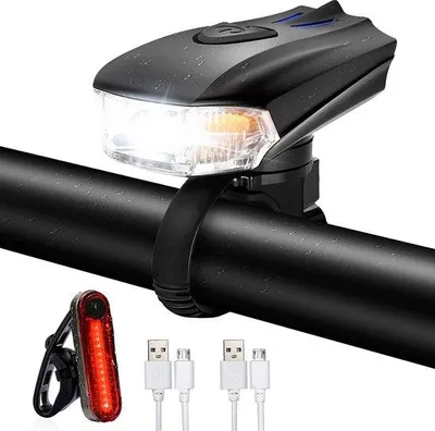 Image de Éclairages pour vélos, puissants feux à LED