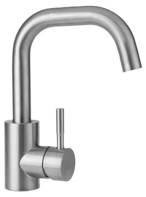 Produktbild von Ein 360° schwenkbarer Küchenarmaturen aus Edelstahl, einhebelig