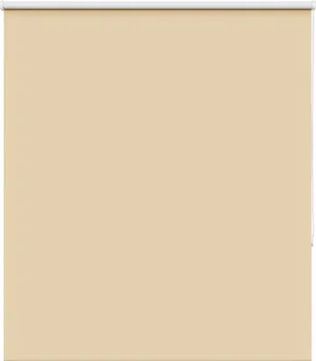 Produktbild von Verdunkelungsrollo Beige 130x150 cm Stoffbreite 126,6 cm, Rollos DesignMöbel