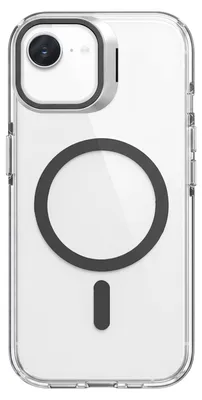Produktbild von Zanaé, Hülle für iPhone 16e Serie Hooke MagSafe mit Kameraabdeckung Stand, Schwarz