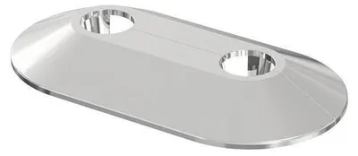 Immagine prodotto di Flamco Doppelrosette RVDC 15/50 f.Rohr 15mm verchromt Polypropylen