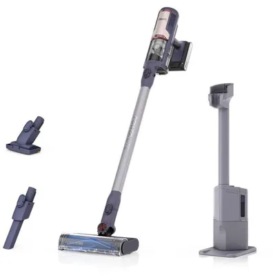 Immagine prodotto di Shark PowerLite Clean & Empty Aspirapolvere verticale Batteria Secco HEPA Senza sacchetto 0,38 L 350 W Grigio 2,35 Ah