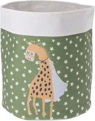 Zdjęcie produktu dla Kosz na zabawki dla dzieci 24×29 cm - żyrafa