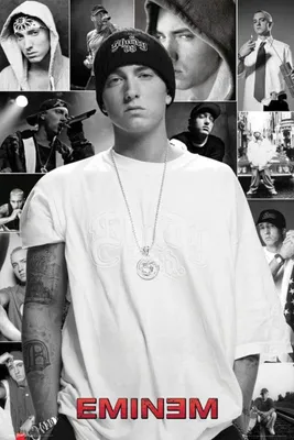 Produktbild von Eminem Poster Collage  61 x 91,5 cm