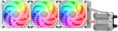 Produktbild von COUGAR CPU Wasserkühlung Poseidon Ultra 360, ARGB, Weiß