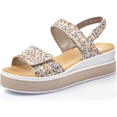 Produktbild von Rieker Damen Sandale in Beige, Größe 40