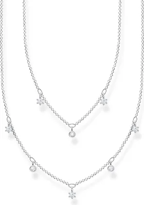 Zdjęcie produktu dla Thomas Sabo - KE2072-051-14-L45v - Naszyjnik - Damski - Srebro 925 - 40-45cm