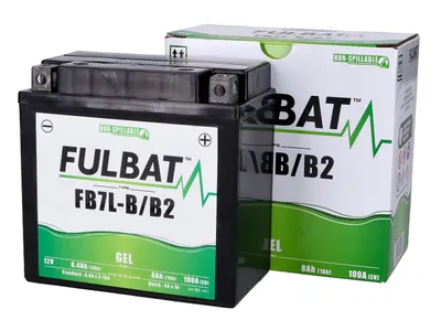 Produktbild von Batterie Fulbat FB7L-B/B2 GEL