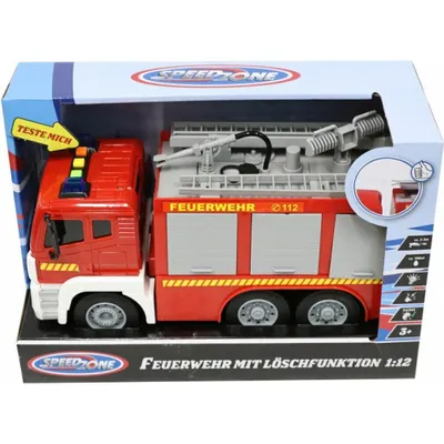 Obrázok produktu pre Speedzone D/C hasičská jednotka so svetlom a zvukom, 1:12