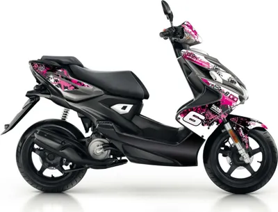 Zdjęcie produktu dla Różowo-czarny zestaw graficzny Stage6 dla Yamahy Aerox po 2013 r