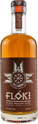 Produktbild von Flóki Icelandic 3 Years Old Single Malt Whisky SHERRY CASK FINISH 47% Vol. 0,7l