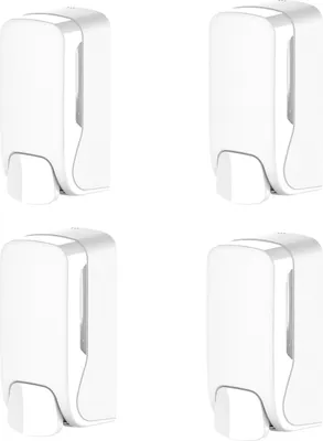 Produktbild von Schaumseifenspender SemyTop - 500 ml - Kunststoff - weiß - 4 Wandspender