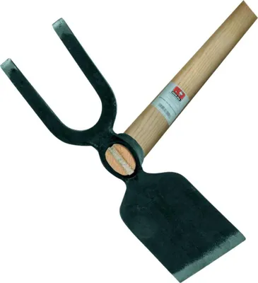 Produktbild von Idealspaten Gartenhacke Breitblatt 2Zink St350 mm