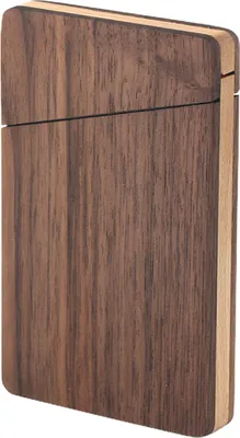Produktbild von Visitenkartenetui aus Holz, Namenskartenhalter, glatte Kanten, gratfrei, große Kapazität, tragbarer Visitenkartenhalter