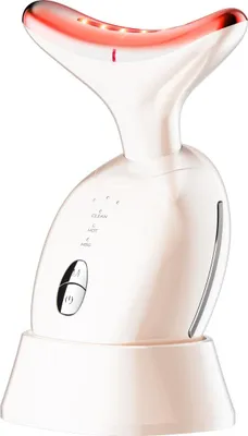 Produktbild von INF Microcurrent Nackenmassagegerät: Straffen, Heben und Verjüngen Sie Ihre Halshaut Rosa