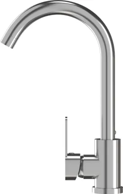 Produktbild von Granitan | PRESTIGE - Küchenarmatur - 360° schwenkbar - Chrom - Edelstahl - Keramikkopf