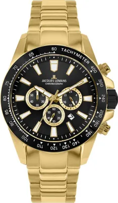 Produktbild von Jacques Lemans 1-2140I Liverpool Chronograph Herrenuhr 48mm 10ATM