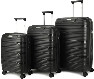 Produktbild von Explorer Kofferset Schwarz