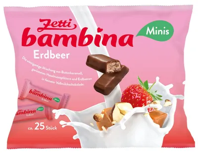 Produktbild von Zetti bambina Minis Erdbeer 25er
