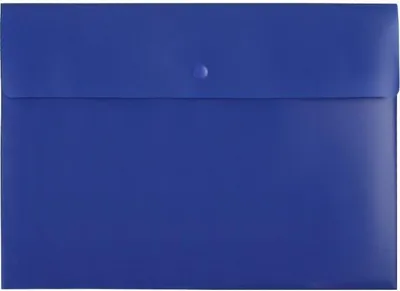 Produktbild von A4-Umschlagmappe aus PP, blau – Biurfol