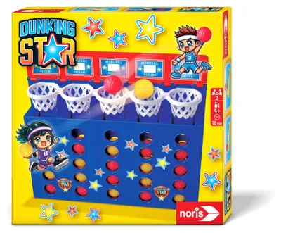 Produktbild von Noris 606062095 Dunking Star – Das rasante Wurf- und Geschicklichkeitsspiel für