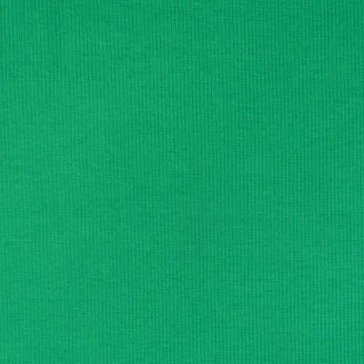 Produktbild von Bündchenstoff Strickschlauch Meterware grob grasgrün 27cm