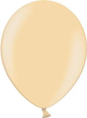 Produktbild von 100 Stk. Luftballon Uni Metallic Ø 30cm | Pfirsich Orange