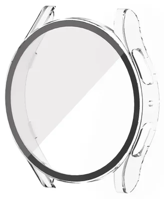 Produktbild von Für Samsung Galaxy Watch 5 44 mm Schock Hülle Tasche + H9 Hart Glas Transparent