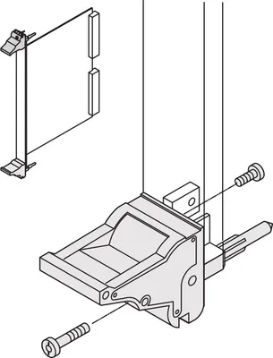 Image de SCHROFF IEL-Griff - IEL-GRIFF OBEN GR/SW 10STK (20817622)