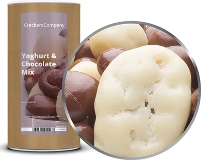Obrázek produktu pro YOGHURT & CHOCOLATE MIX Membránová plechovka velká 850g