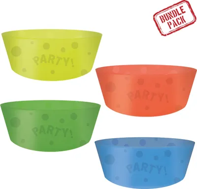 Produktbild von Mehrweg Bowls 12 cm | 4 Stück Multicolor
