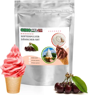 Immagine prodotto di Polvere di gelato soft danese alla ciliegia 100 kg