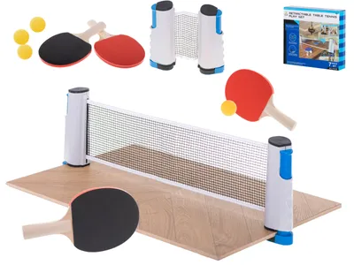 Obrázok produktu pre KIK KX6179 Sada na stolný tenis - sieťka a pálky s loptičkami