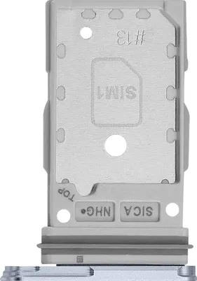 Produktbild von Clappio, Original SIM-Kartenhalter für Galaxy S25 / S25 Plus Dual Nano-SIM, Hellblau