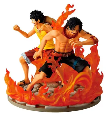 Immagine prodotto di One Piece - Dramatic Memories: Ace e Rufy - Figura Ichibansho da 15 cm
