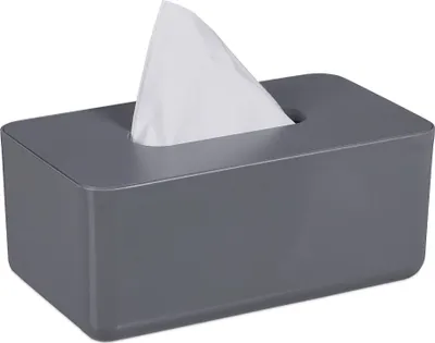 Produktbild von relaxdays Tücherbox mit Bambusdeckel