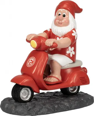 Produktbild von Fortuna Düsseldorf Gartenzwerg Vespa