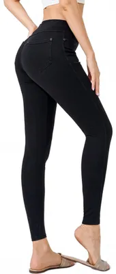 Produktbild von Arise Myst Damen-Denim-Jeggings, Stretch-Jeggings, zum Hineinschlüpfen, Freizeit