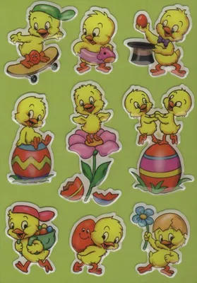 Produktbild von Lustige Küken Sticker aus der MAGIC Reihe