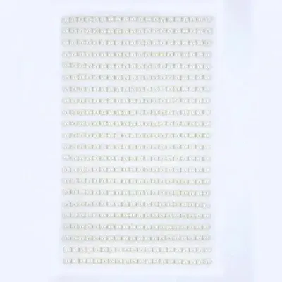 Produktbild von Selbstklebende Perlen, Ivory, 4 mm, 440 Stück – Dalprint